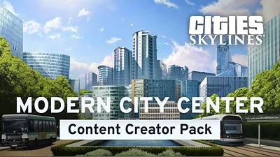 Cities: Skylines - Content Creator Pack: Modern City Center (Steam)