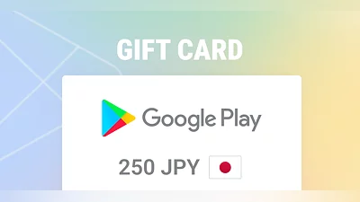 Google Play Gift Card 250 JPY [Japan] [Standard]