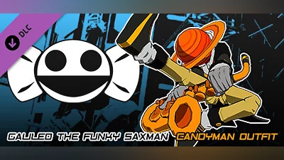 Lethal League Blaze - Galileo the Funky Saxman outfit for Candyman