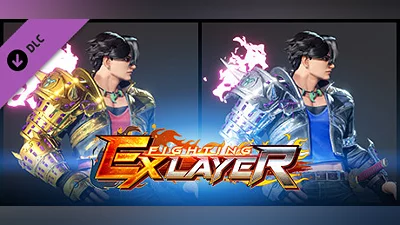 FIGHTING EX LAYER - Color Gold/Silver: Hayate
