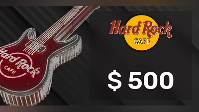 Hard Rock Cafe Gift Card 500 USD [United States] [Standard]