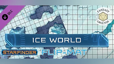 Сборник Fantasy Grounds - Starfinder RPG - Flipmat - Ice World