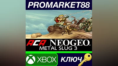 ACA NEOGEO METAL SLUG 3 AR XBOX One / Xbox Series X|S