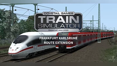 Train Simulator Frankfurt High Speed Frankfurt Karlsruhe Route Extension Add On DLC (PC) [Europe] [Standard]